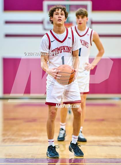 Thumbnail 2 in Iowa Colony vs. Tompkins (McDonald's Texas Invitational) photogallery.