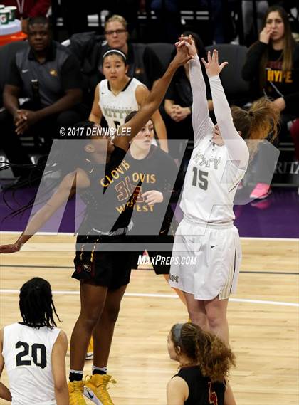 Thumbnail 1 in Clovis West @ Archbishop Mitty (CIF State Open Division Final) photogallery.
