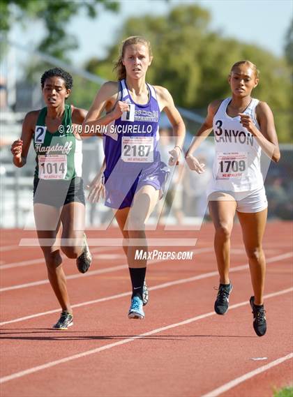 Thumbnail 3 in AIA Track & Field Championships-Wed (Girls 1600 Meter) photogallery.