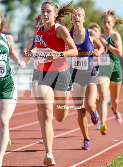 Thumbnail 1 in AIA Track & Field Championships-Wed (Girls 1600 Meter) photogallery.