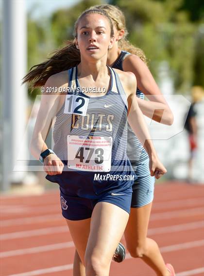 Thumbnail 1 in AIA Track & Field Championships-Wed (Girls 1600 Meter) photogallery.
