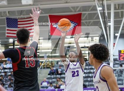 Thumbnail 1 in Owasso vs. Fayetteville (Hoopin on the Hill) photogallery.