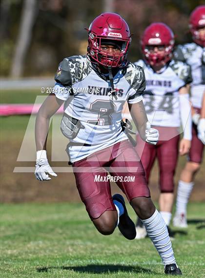 Thumbnail 2 in Brunswick Academy vs. Southampton Academy (VISFL 8 Man Division 2 Final)  photogallery.