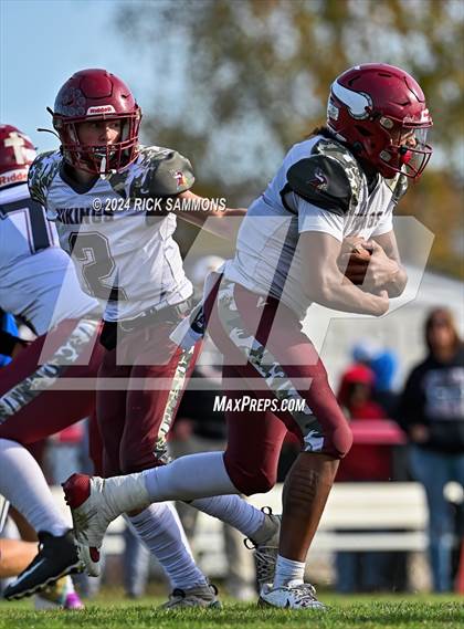 Thumbnail 2 in Brunswick Academy vs. Southampton Academy (VISFL 8 Man Division 2 Final)  photogallery.