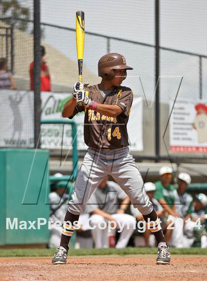 Thumbnail 1 in Golden West vs. Dinuba (CIF CS D3 Final) photogallery.