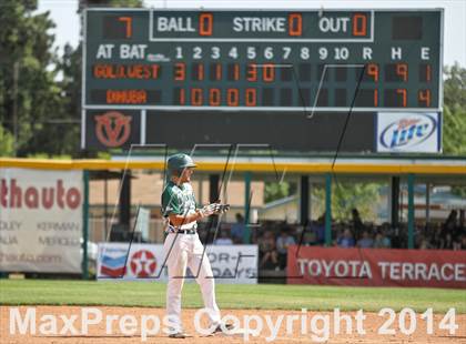 Thumbnail 2 in Golden West vs. Dinuba (CIF CS D3 Final) photogallery.