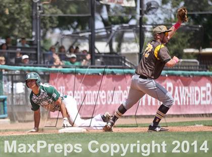 Thumbnail 1 in Golden West vs. Dinuba (CIF CS D3 Final) photogallery.