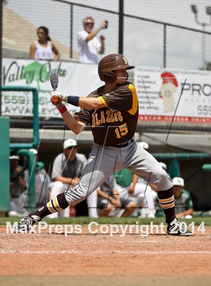 Thumbnail 3 in Golden West vs. Dinuba (CIF CS D3 Final) photogallery.
