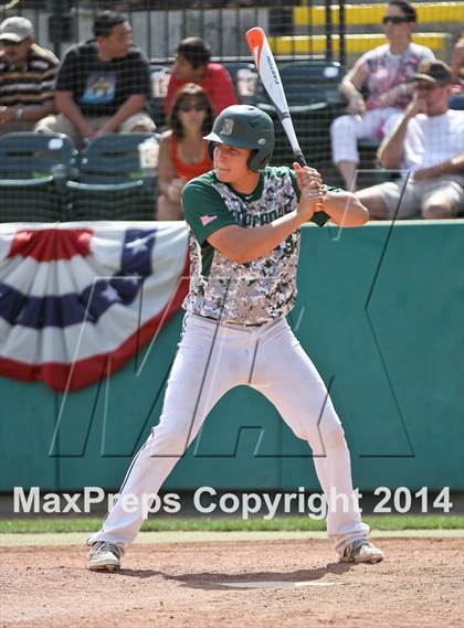 Thumbnail 3 in Golden West vs. Dinuba (CIF CS D3 Final) photogallery.