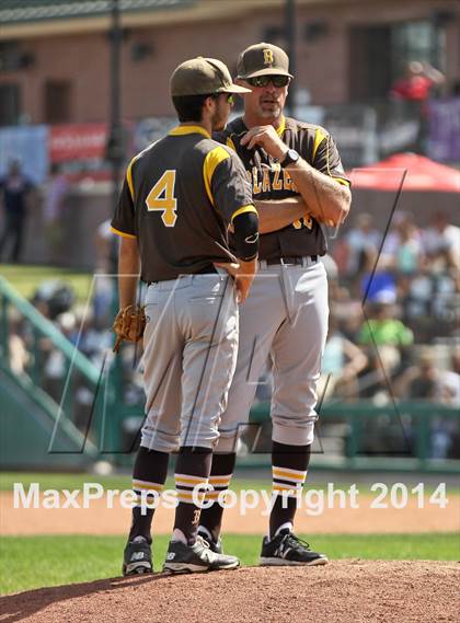 Thumbnail 1 in Golden West vs. Dinuba (CIF CS D3 Final) photogallery.