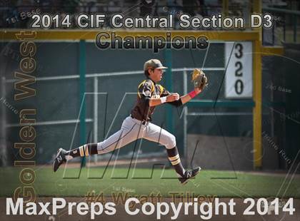 Thumbnail 2 in Golden West vs. Dinuba (CIF CS D3 Final) photogallery.