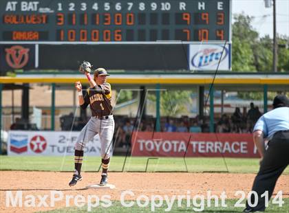 Thumbnail 3 in Golden West vs. Dinuba (CIF CS D3 Final) photogallery.