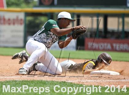 Thumbnail 2 in Golden West vs. Dinuba (CIF CS D3 Final) photogallery.