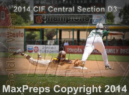 Thumbnail 3 in Golden West vs. Dinuba (CIF CS D3 Final) photogallery.