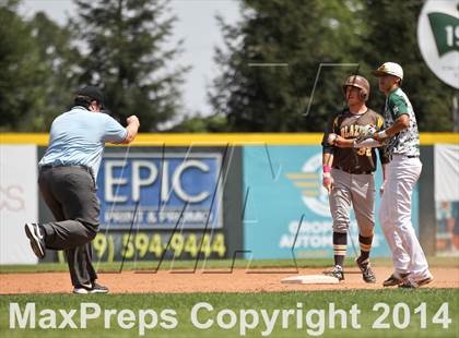 Thumbnail 1 in Golden West vs. Dinuba (CIF CS D3 Final) photogallery.