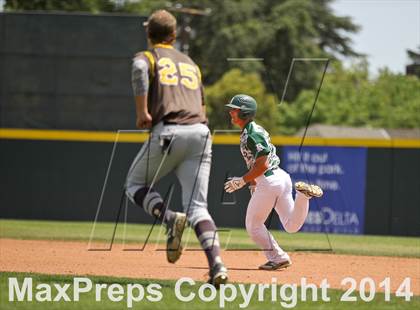 Thumbnail 1 in Golden West vs. Dinuba (CIF CS D3 Final) photogallery.