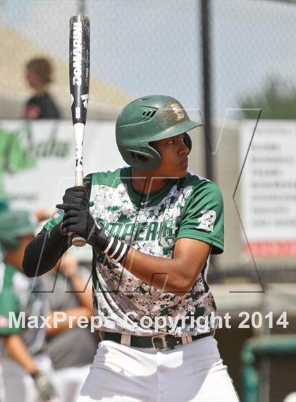 Thumbnail 1 in Golden West vs. Dinuba (CIF CS D3 Final) photogallery.