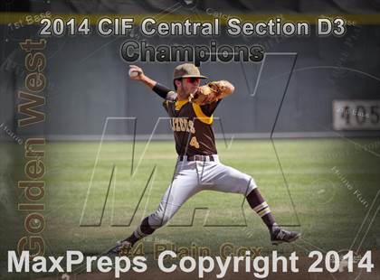Thumbnail 1 in Golden West vs. Dinuba (CIF CS D3 Final) photogallery.