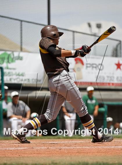 Thumbnail 2 in Golden West vs. Dinuba (CIF CS D3 Final) photogallery.