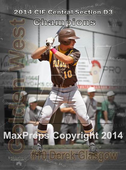 Thumbnail 1 in Golden West vs. Dinuba (CIF CS D3 Final) photogallery.