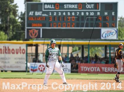 Thumbnail 2 in Golden West vs. Dinuba (CIF CS D3 Final) photogallery.