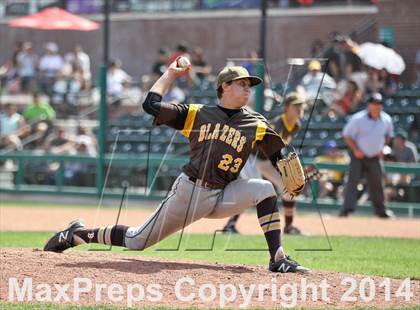 Thumbnail 2 in Golden West vs. Dinuba (CIF CS D3 Final) photogallery.