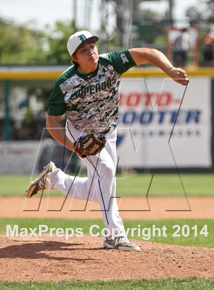 Thumbnail 3 in Golden West vs. Dinuba (CIF CS D3 Final) photogallery.