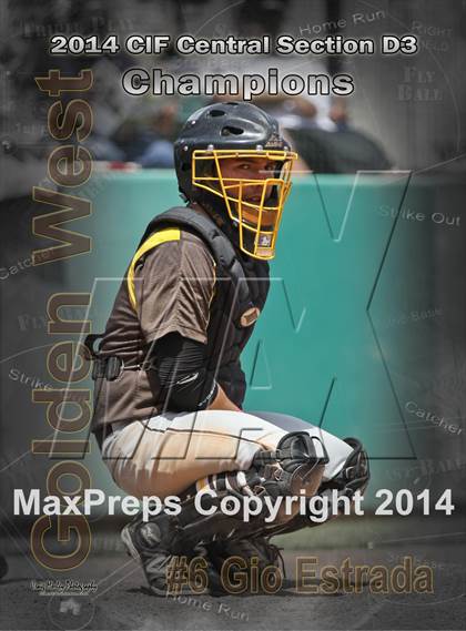 Thumbnail 3 in Golden West vs. Dinuba (CIF CS D3 Final) photogallery.