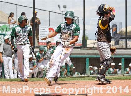 Thumbnail 2 in Golden West vs. Dinuba (CIF CS D3 Final) photogallery.