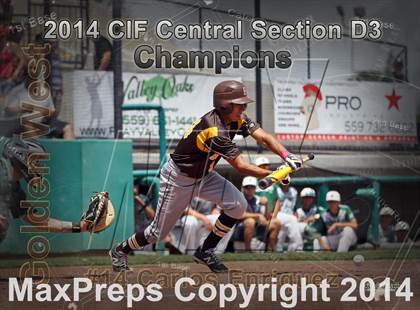 Thumbnail 2 in Golden West vs. Dinuba (CIF CS D3 Final) photogallery.