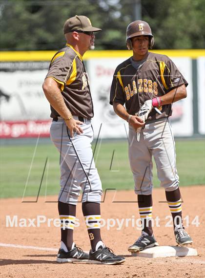 Thumbnail 1 in Golden West vs. Dinuba (CIF CS D3 Final) photogallery.