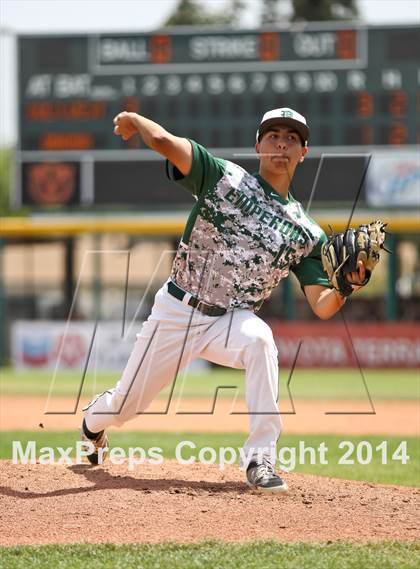 Thumbnail 2 in Golden West vs. Dinuba (CIF CS D3 Final) photogallery.