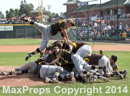 Thumbnail 1 in Golden West vs. Dinuba (CIF CS D3 Final) photogallery.