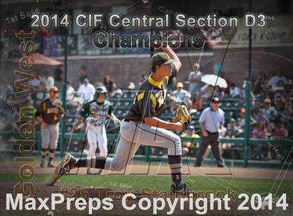 Thumbnail 3 in Golden West vs. Dinuba (CIF CS D3 Final) photogallery.