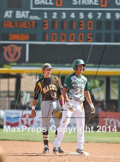 Thumbnail 3 in Golden West vs. Dinuba (CIF CS D3 Final) photogallery.