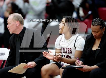 Thumbnail 1 in Ryan vs Mansfield Timberview (UIL 5A Basketball Regional Quarterfinals) photogallery.