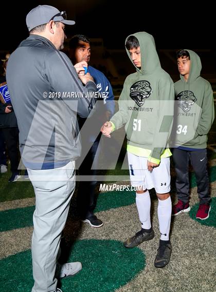 Thumbnail 1 in Jefferson vs. South East (CIF LACS Division II Final) photogallery.