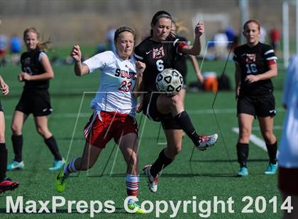 Thumbnail 2 in Parkway South vs Granite City (St. Louis Soccer Classic) photogallery.