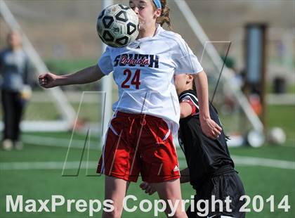 Thumbnail 1 in Parkway South vs Granite City (St. Louis Soccer Classic) photogallery.