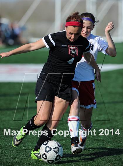 Thumbnail 3 in Parkway South vs Granite City (St. Louis Soccer Classic) photogallery.