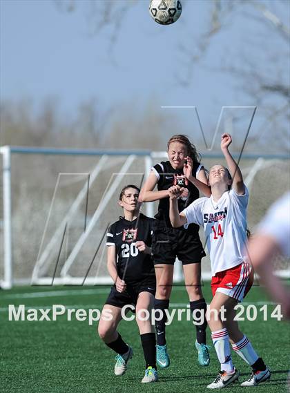 Thumbnail 2 in Parkway South vs Granite City (St. Louis Soccer Classic) photogallery.