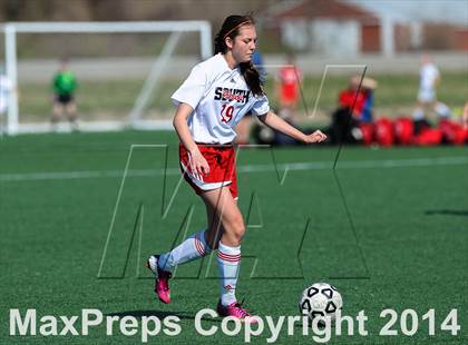 Thumbnail 1 in Parkway South vs Granite City (St. Louis Soccer Classic) photogallery.