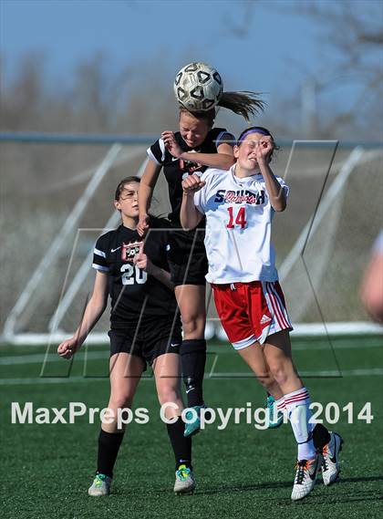 Thumbnail 3 in Parkway South vs Granite City (St. Louis Soccer Classic) photogallery.