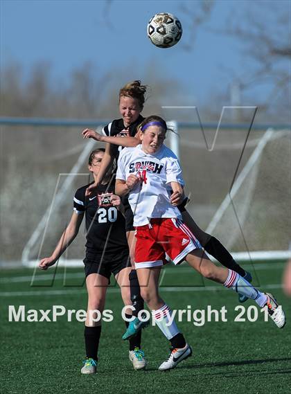 Thumbnail 1 in Parkway South vs Granite City (St. Louis Soccer Classic) photogallery.