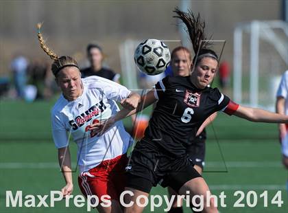 Thumbnail 1 in Parkway South vs Granite City (St. Louis Soccer Classic) photogallery.