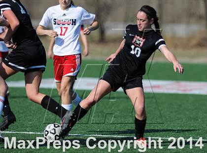 Thumbnail 1 in Parkway South vs Granite City (St. Louis Soccer Classic) photogallery.