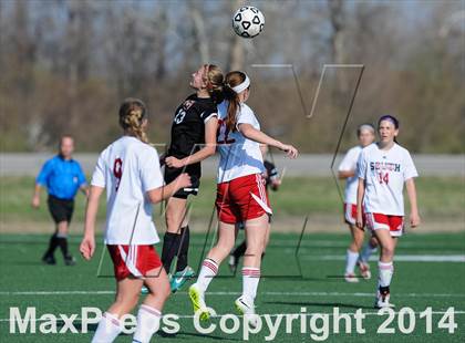 Thumbnail 2 in Parkway South vs Granite City (St. Louis Soccer Classic) photogallery.