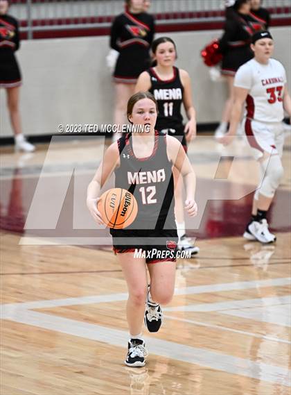 Thumbnail 2 in Farmington vs Mena (AAA 4A-North Regional first round) photogallery.