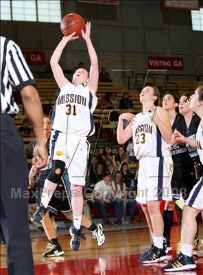 Thumbnail 2 in Calvin Christian vs. Mission Prep (CIF SoCal D5 Final) photogallery.