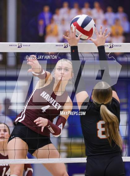 Thumbnail 2 in Nocona vs. Hawley (UIL 2A Area Playoff Division I) photogallery.